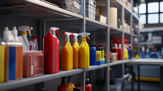 10 Produtos de Limpeza Industrial Essenciais