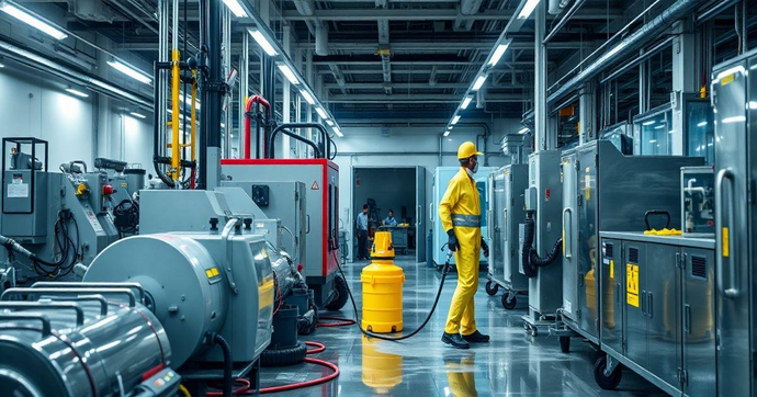 Limpeza Industrial: Melhores Pr&aacute;ticas e Dicas