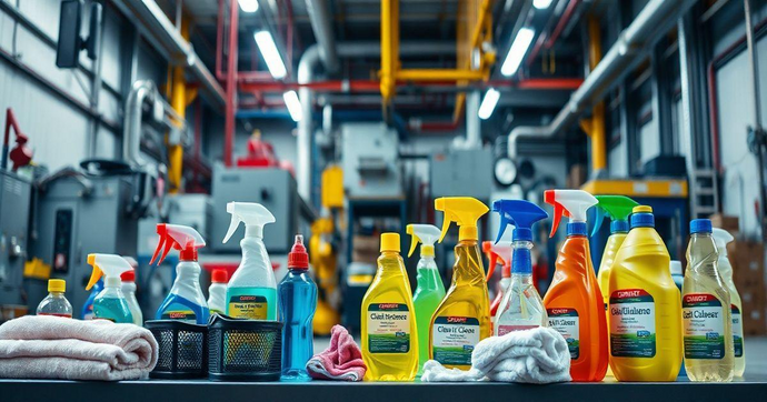 Girando Sol: 7 Produtos de Limpeza que Transformam sua Ind&uacute;stria