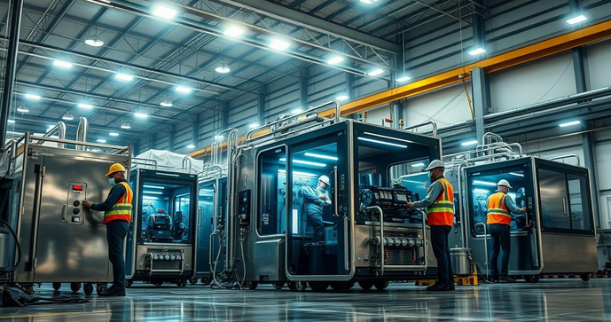 Limpeza industrial pesada: solu&ccedil;&otilde;es eficazes para ambientes exigentes