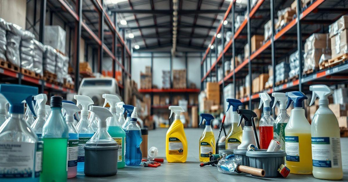 Produtos de Limpeza Industrial: 7 Op&ccedil;&otilde;es Essenciais