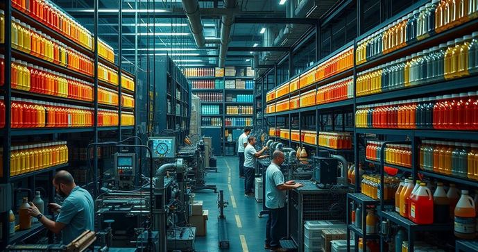 F&aacute;brica de Produtos de Limpeza na Zona Leste