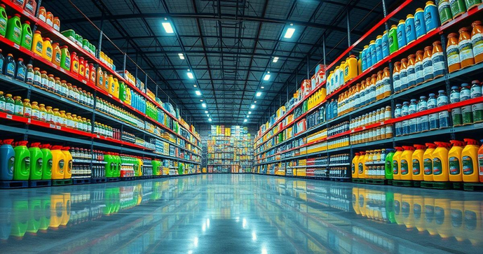 Ind&uacute;stria de Produtos de Limpeza em Minas Gerais