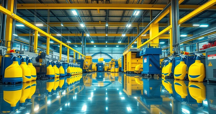 Produtos de limpeza industrial que garantem efici&ecirc;ncia e seguran&ccedil;a no ambiente de trabalho