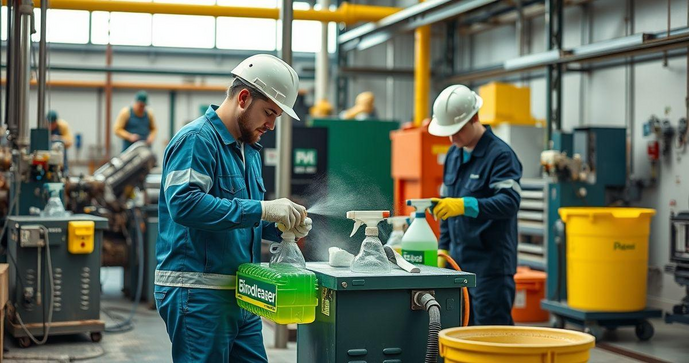 Como escolher o desengraxante industrial biodegrad&aacute;vel ideal para sua empresa