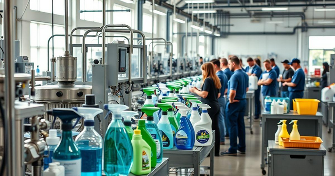 Empresas Fabrincantes de Produtos de Limpeza