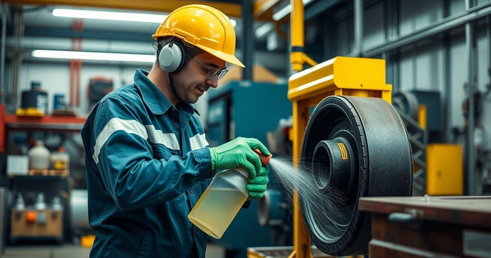 Desengraxante industrial é a solução ideal para limpeza eficiente e rápida em ambientes industriais