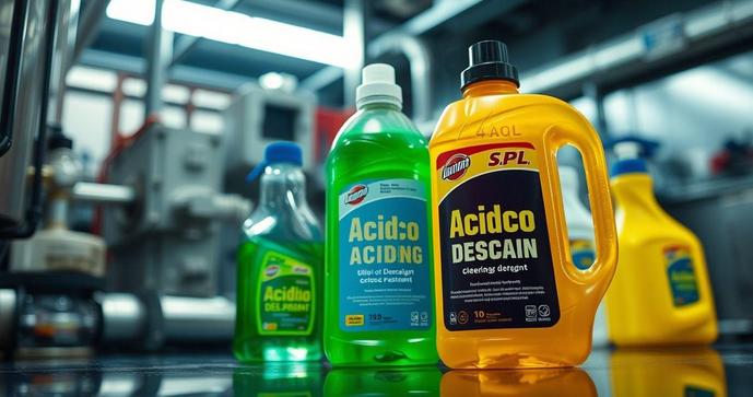 Detergente Ácido Desincrustante como Solução Eficiente na Limpeza