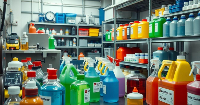 F&aacute;brica de produtos qu&iacute;micos para limpeza que garante efici&ecirc;ncia e seguran&ccedil;a